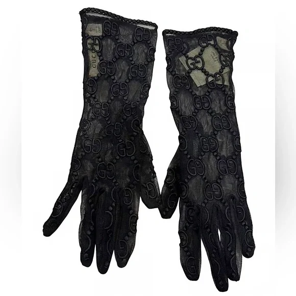 手袋 GUCCI Woman Gloves Black 8280403SAI1 1000 Gucci Leather gloves | Women's Accessories | Vitkac